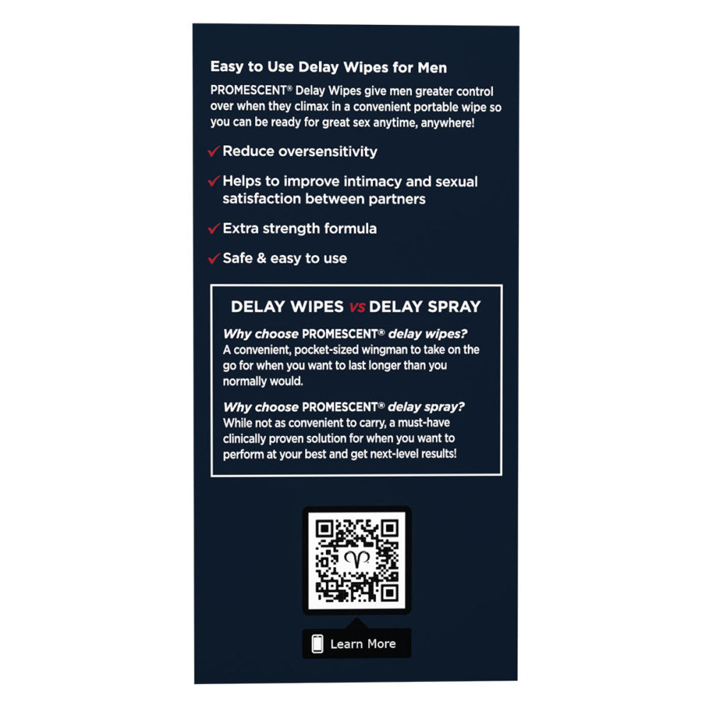 Promescent Delay Wipes