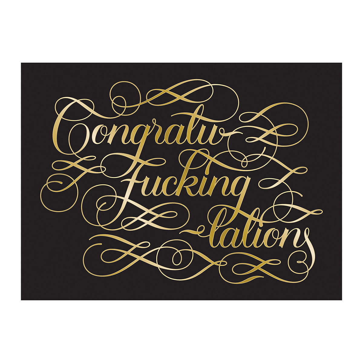 You're Fucking Awesome Notecards 12 pk .