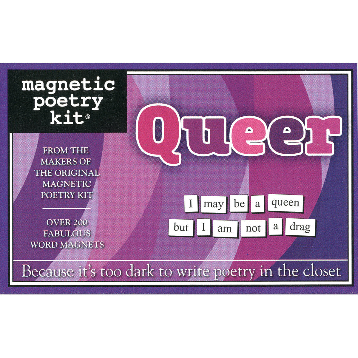 Magentic Poetry Kit: Queer