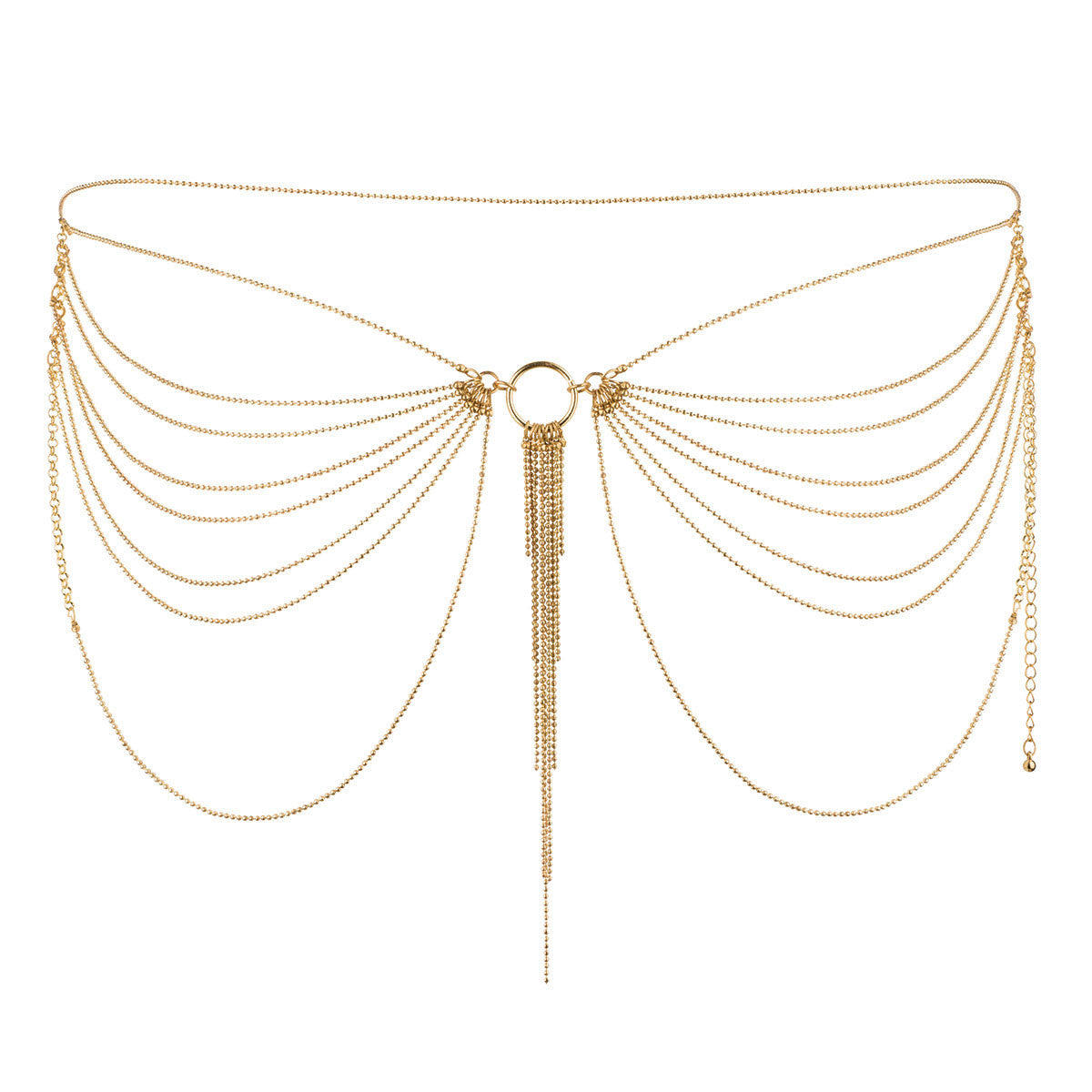 Magnifique Collection Gold Chain Waist Jewelry