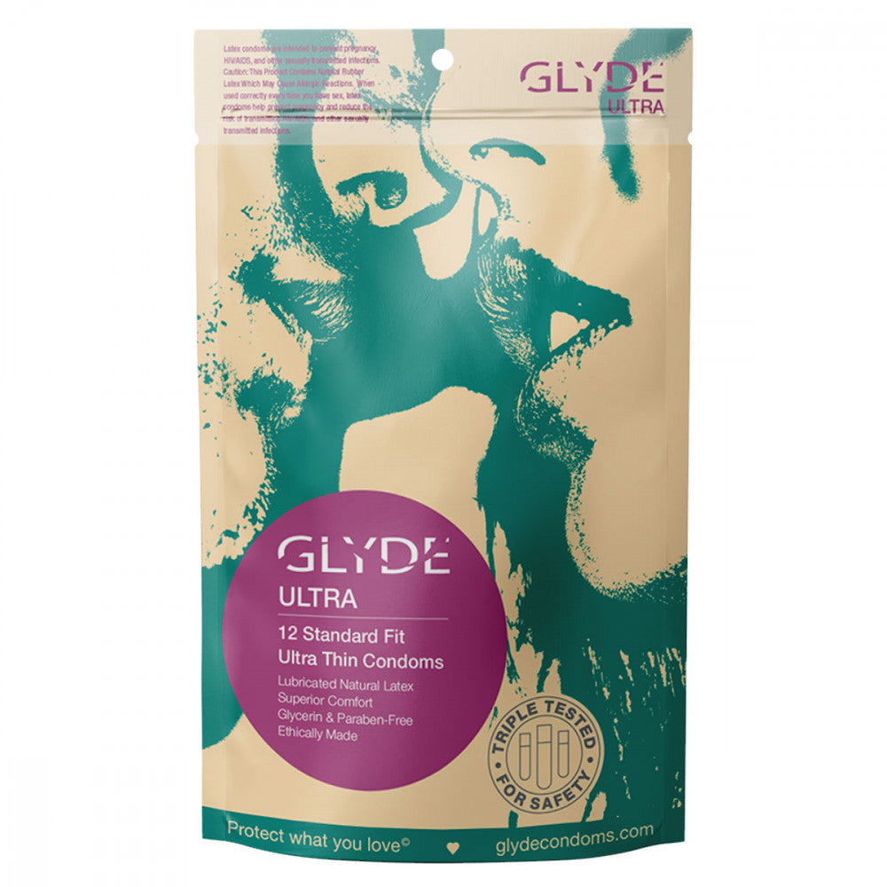 Glyde Condoms - 12 pack