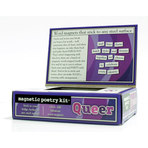 Magentic Poetry Kit: Queer