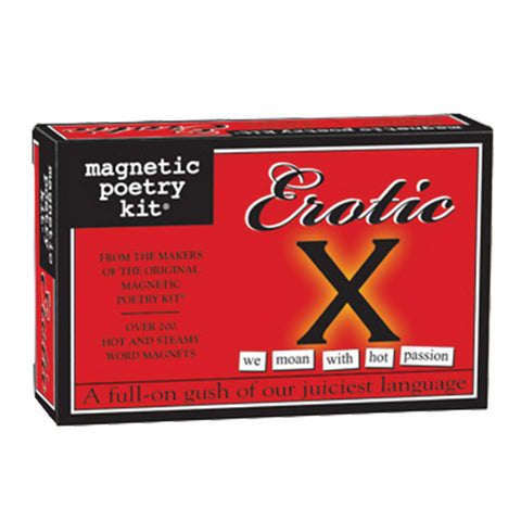 Magnetic Poetry Kit: Erotic X