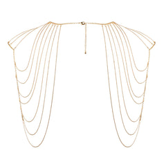 Magnifique Collection Gold Chain Shoulder Jewelry