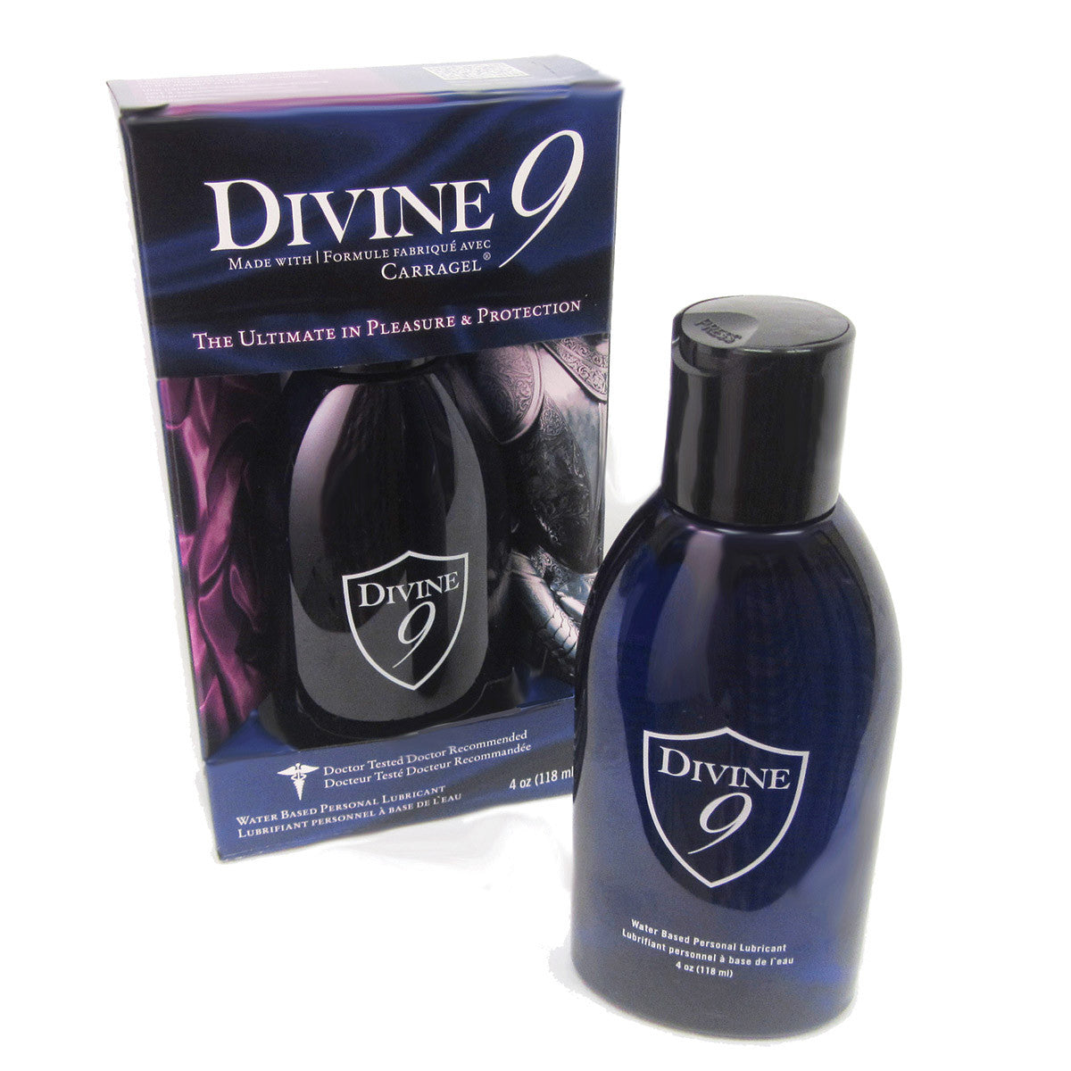 Divine 9 Water-based Lubricant 4oz/8oz