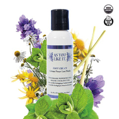 As You Like It Organic Foot Cream 2 oz.