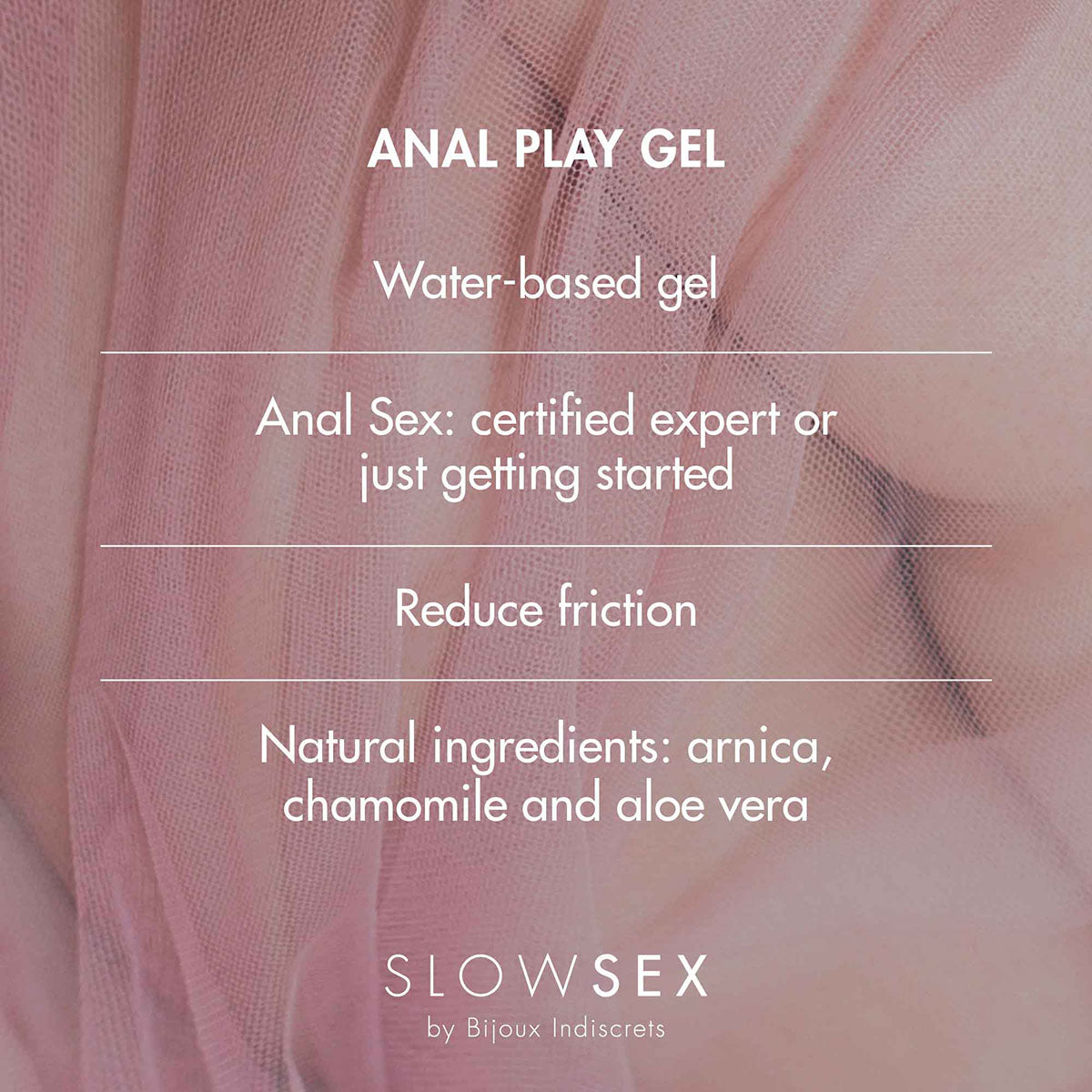 Slow Sex Anal Play Gel 1oz