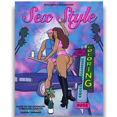 Kool Keith Sex Style Coloring Book